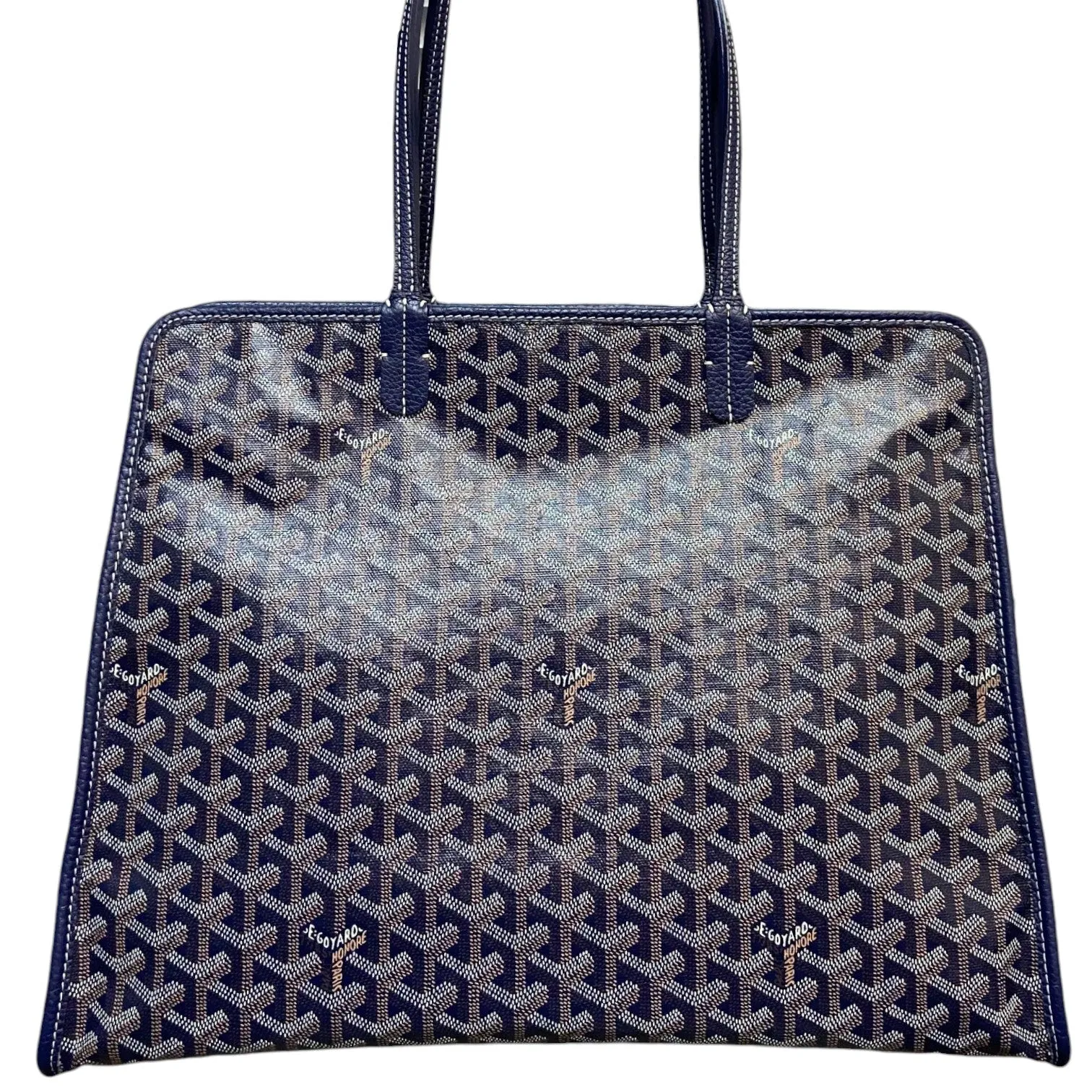 Sac Hardy Pet Carrier PM Goyardine Canvas Navy SHW