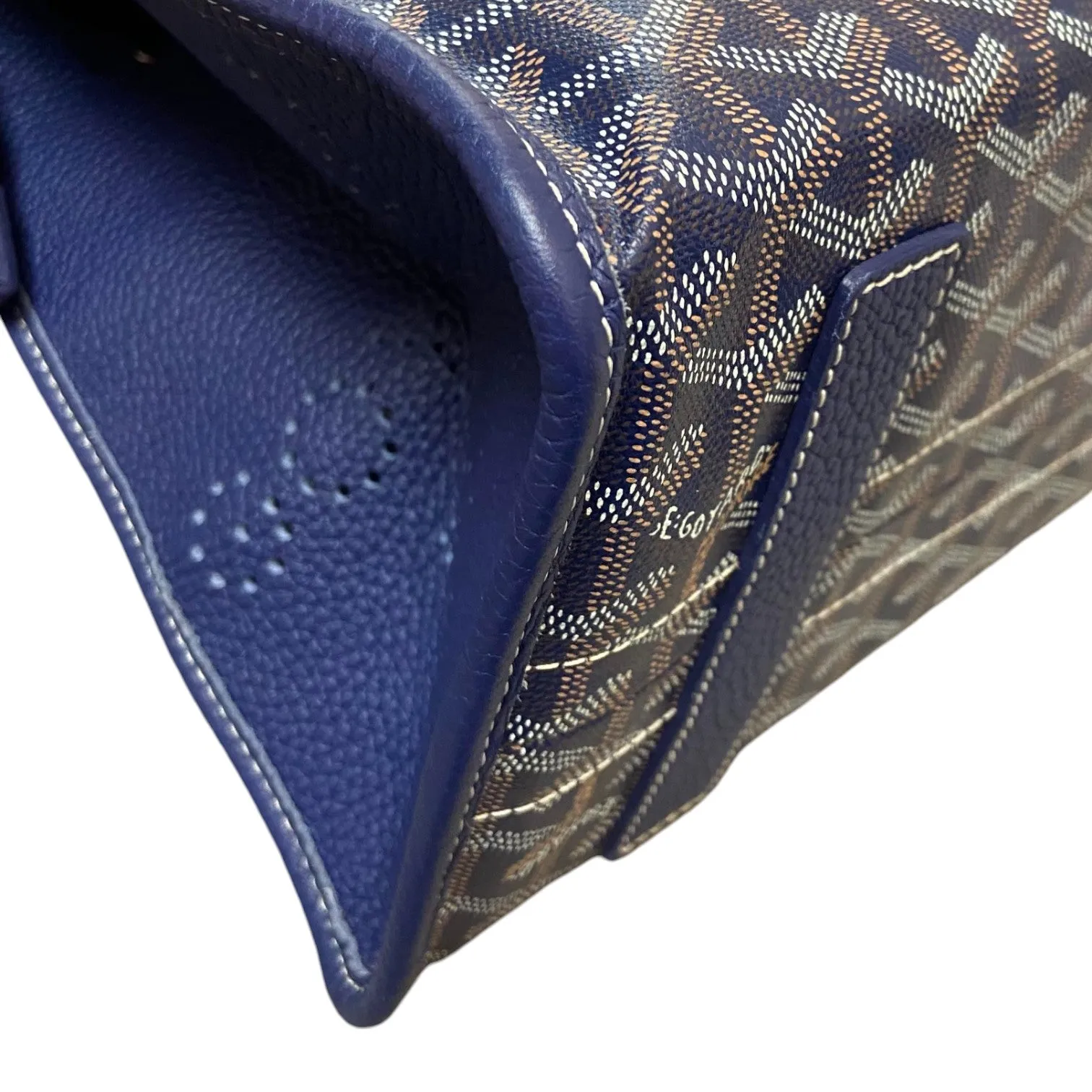 Sac Hardy Pet Carrier PM Goyardine Canvas Navy SHW