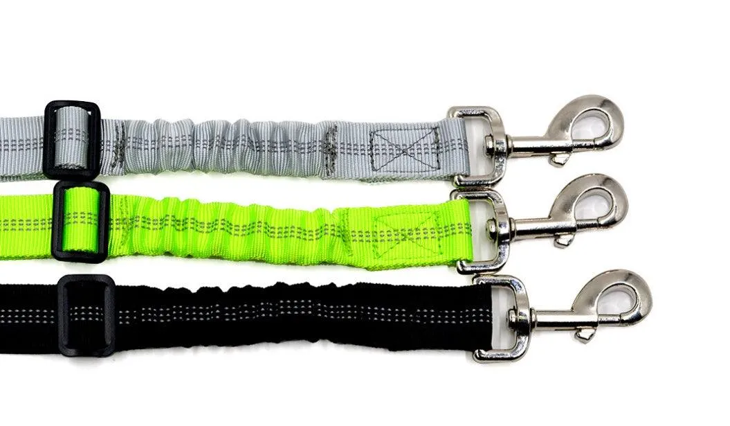 Safe & Secure Ride: Adjustable Dog Seatbelt with Reflective Rope