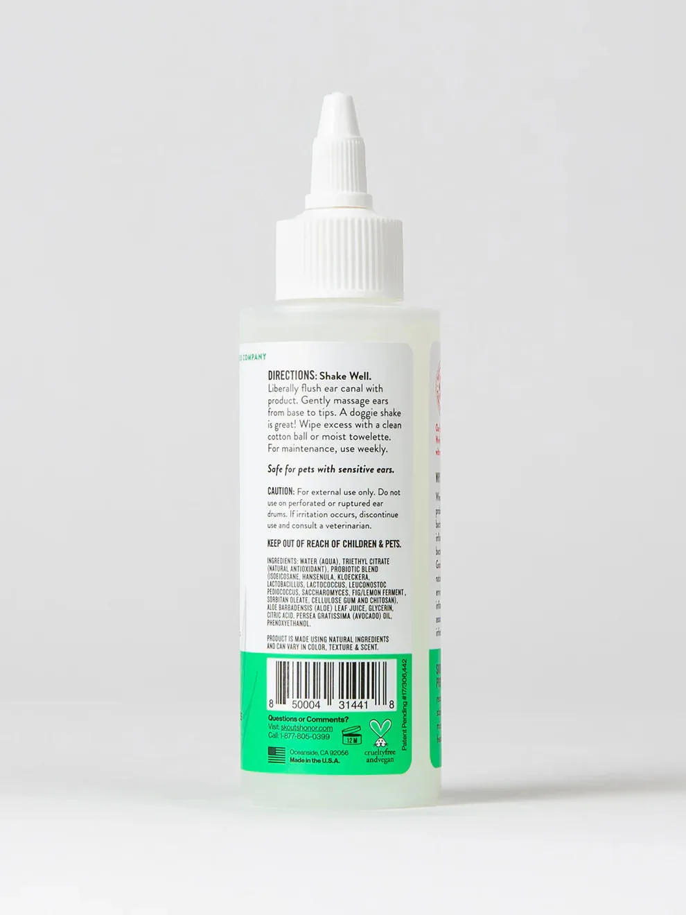 Skout's Honor Probiotic Ear Cleaner 4 oz