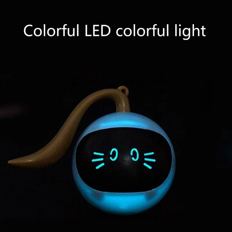 Smart Self Rotating LED Cat Toy
