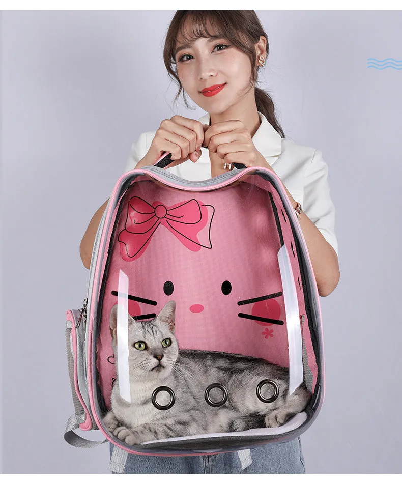 Space Capsule Airline-Approved Dog Backpack