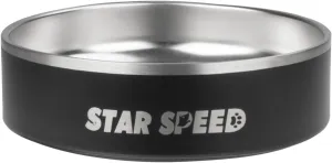StarSpeed 24oz Stainless Steel Dog Bowls with Rubber Bottom Non-Slip Double Wall Metal Outdoor Dog Food and Water Bowls Weighted Insulated Pet Feeding Bowl for Small,Medium Sized Dogs or Cats