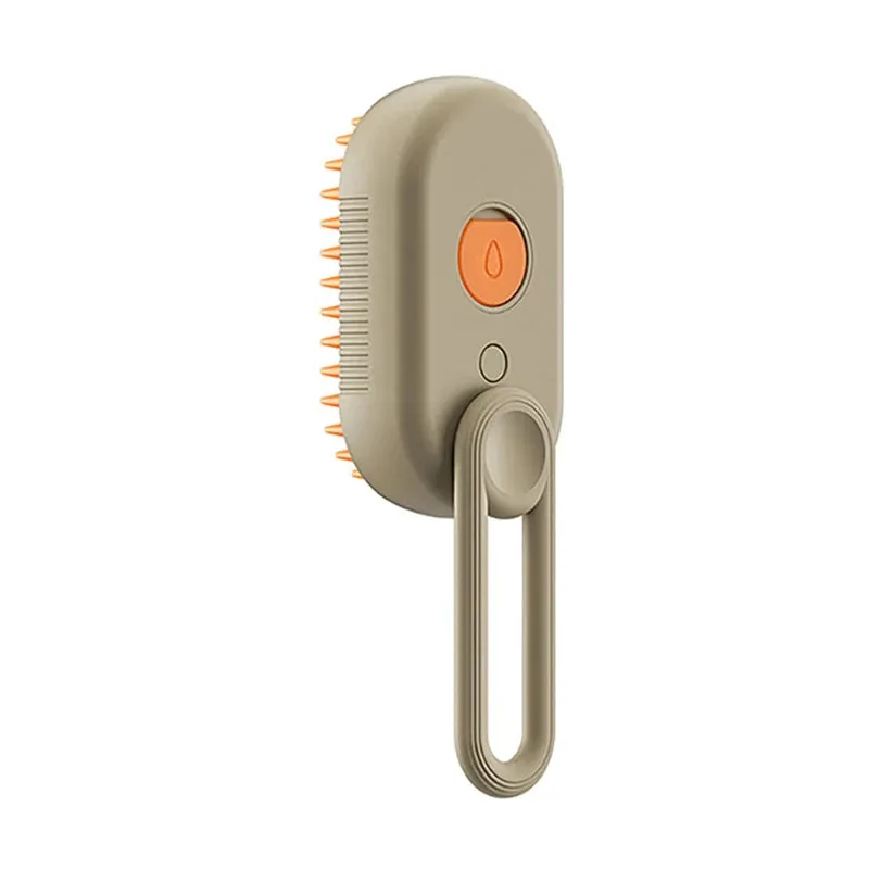 Steamy Grooming Brush With Handle