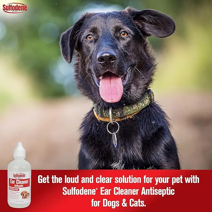 Sulfodene Ear Cleaner Antiseptic for Dogs and Cats