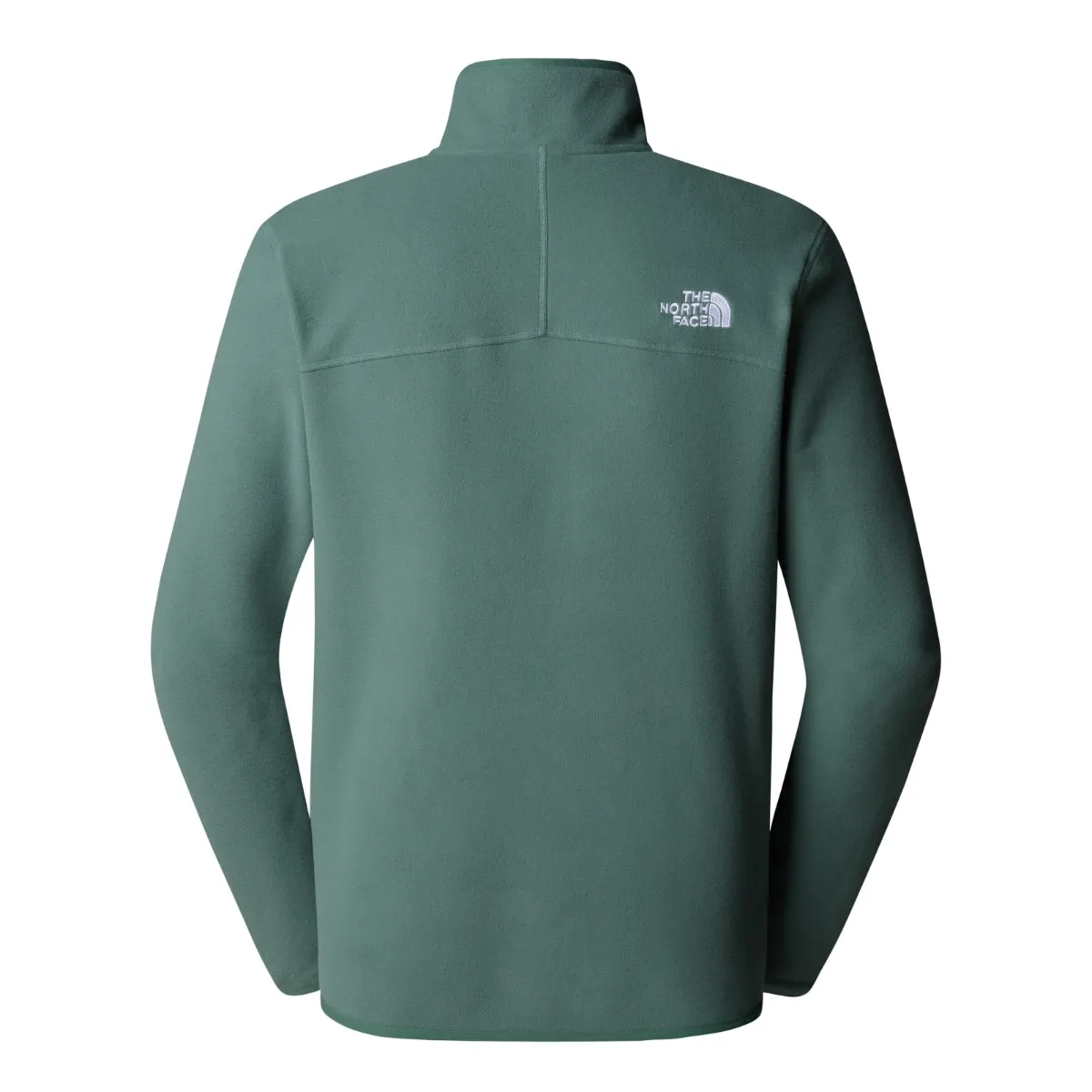 The North Face 100 Glacier 1/4 Zip Fleece Men's Top | Duck Green