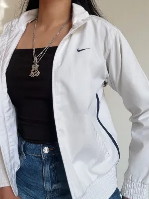 White Nike Windbreaker