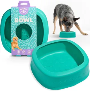 Yomp BetterBowl Silicone Dog Bowl  Non-Slip, Pet-Safe, Non-Toxic, Textured, and Weighted Design  Spill-Proof Water Bowl for Dogs and Puppies